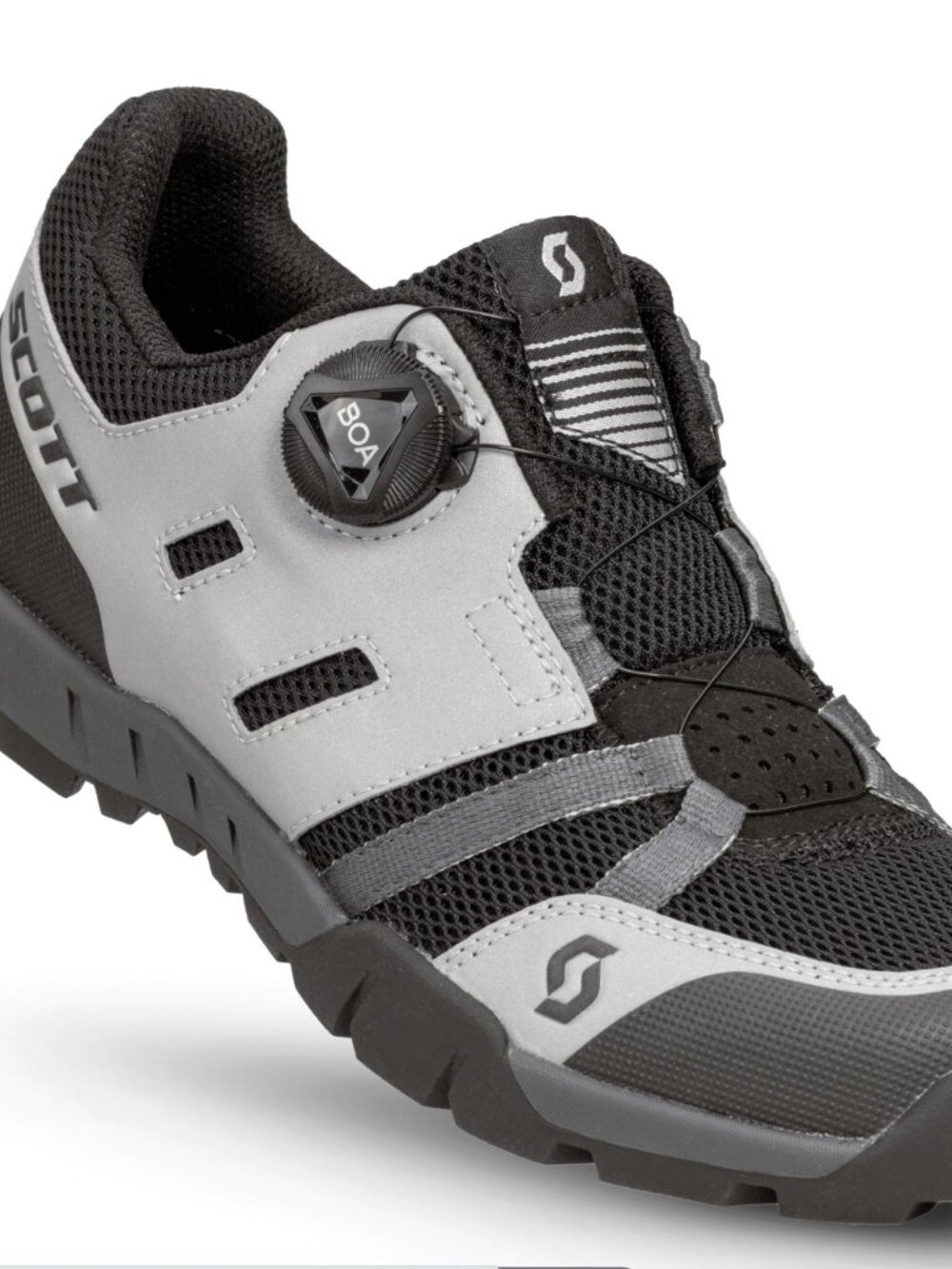 SCOTT Sport Crus-r BOA® Women's Mtn Bike Shoe grey/black (42.0 EU) NWT & box